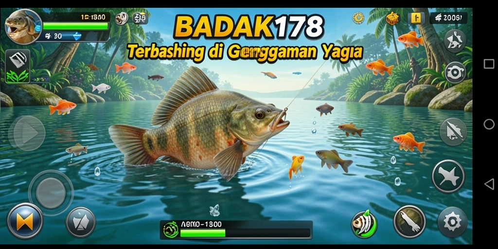 Tangkapan ikan yang memukau dalam gameplay BADAK178.