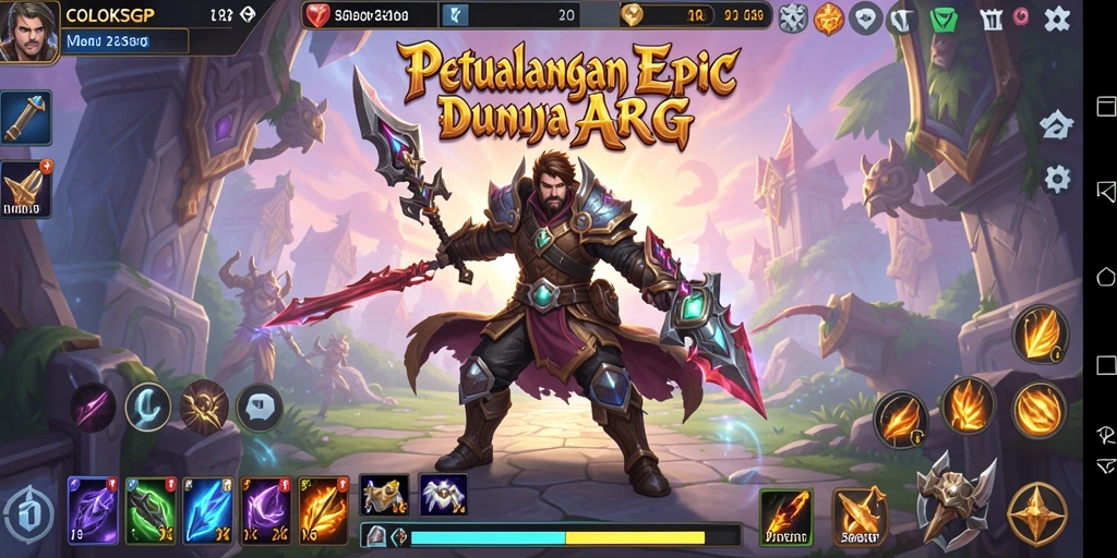 Tampilan gameplay COLOKSGP yang menakjubkan dan penuh aksi.