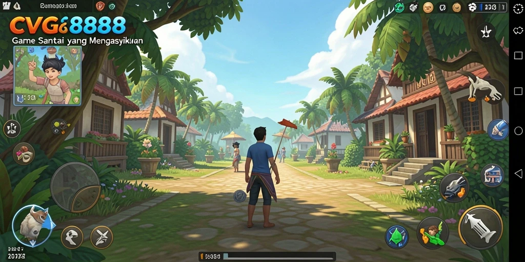 Screenshot gameplay CVG8888 menampilkan keseruan dalam bermain.