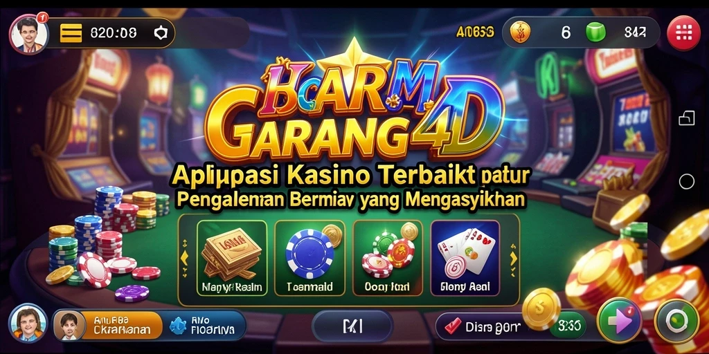 Screenshot GARANG4D menunjukkan keseruan bermain kasino yang nyata.