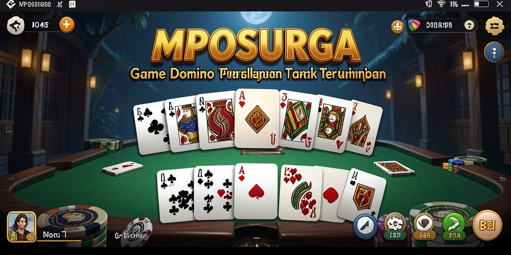 Tampilan gameplay seru MPOSURGA dengan fitur interaktif.