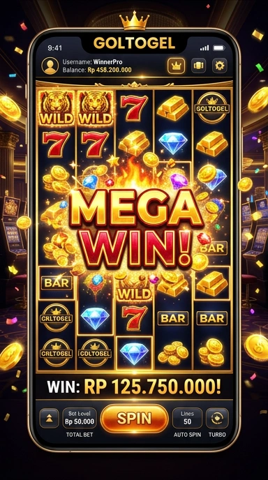 Proses instalasi aplikasi goltogel yang sederhana dan intuitif.
